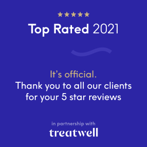 Treatwell Top Rated 2021 